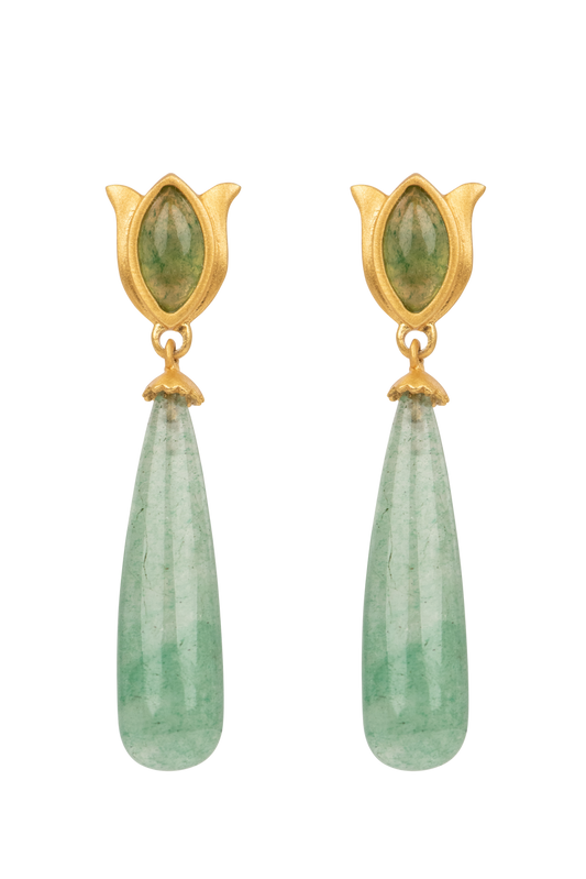 Christina Greene Verona Tulip Drop Earrings