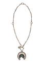 Erin Knight Tibetan Silver Crest Pendant Necklace