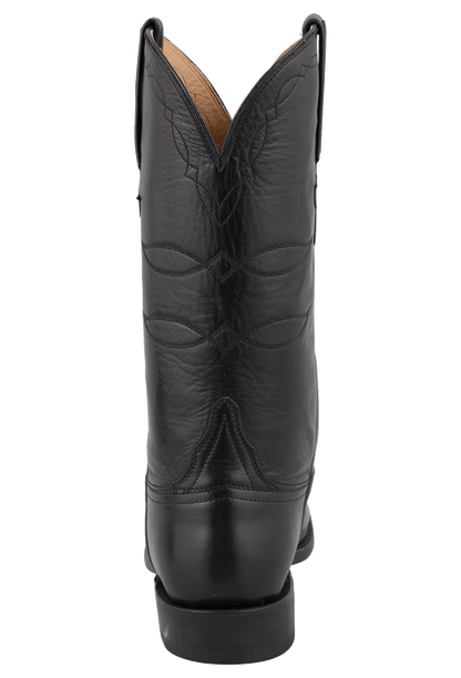 Lucchese Men's Baby Buffalo Roper Boots - Black