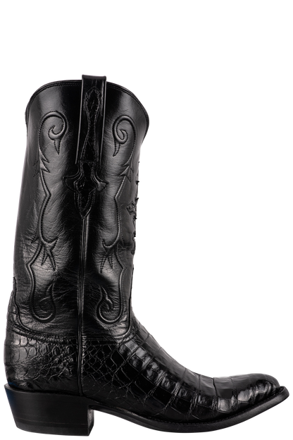 Lucchese Men's Caiman Ultra Cowboy Boots - Black