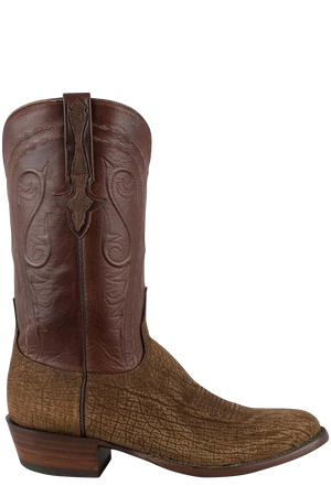 Lucchese Men's Hippo Cowboy Boots - Tan