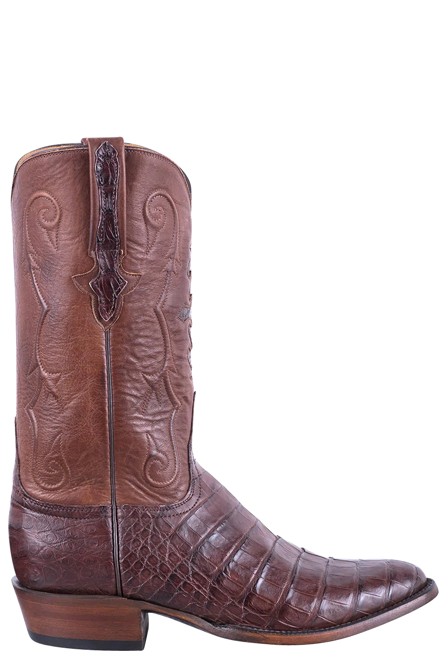 Lucchese caiman sales belly boots