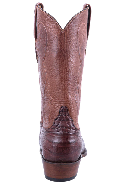 Lucchese Men's Caiman Ultra Cowboy Boots - Barrel Brown