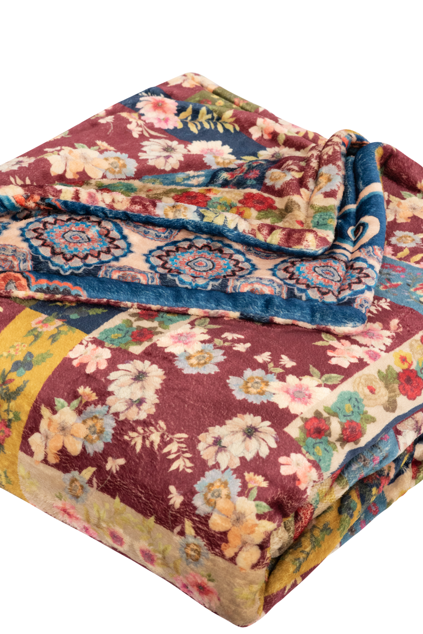 Johnny Was Cozy Laurie Blanket Pinto Ranch