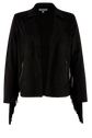 W.A.Y. Faux Suede Fringe Jacket