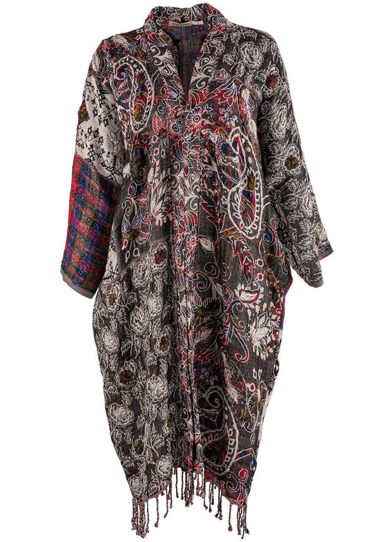 Paparazzi Paisley Fringed Kimono