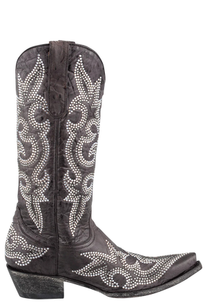 Old Gringo Women's Diego Crystal Cowgirl Boots - Dark Brown