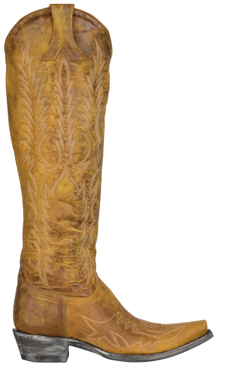 Old Gringo Women's Mayra Bis Cowgirl Boots - Butter