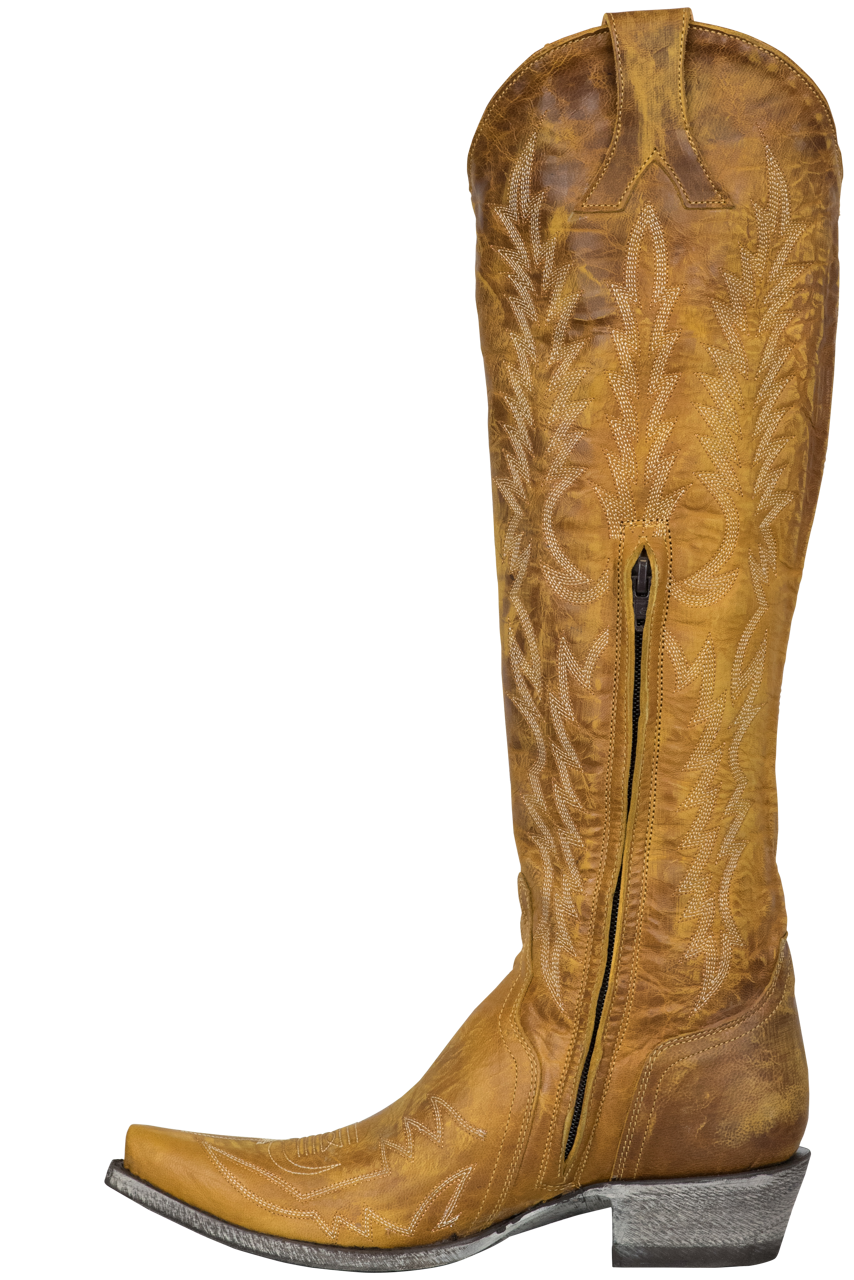 Old Gringo Women's Mayra Bis Cowgirl Boots - Butter