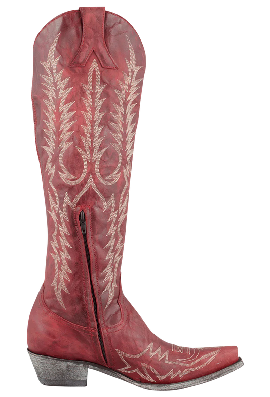 Old Gringo Goat Mayra Cowgirl Boots - Red