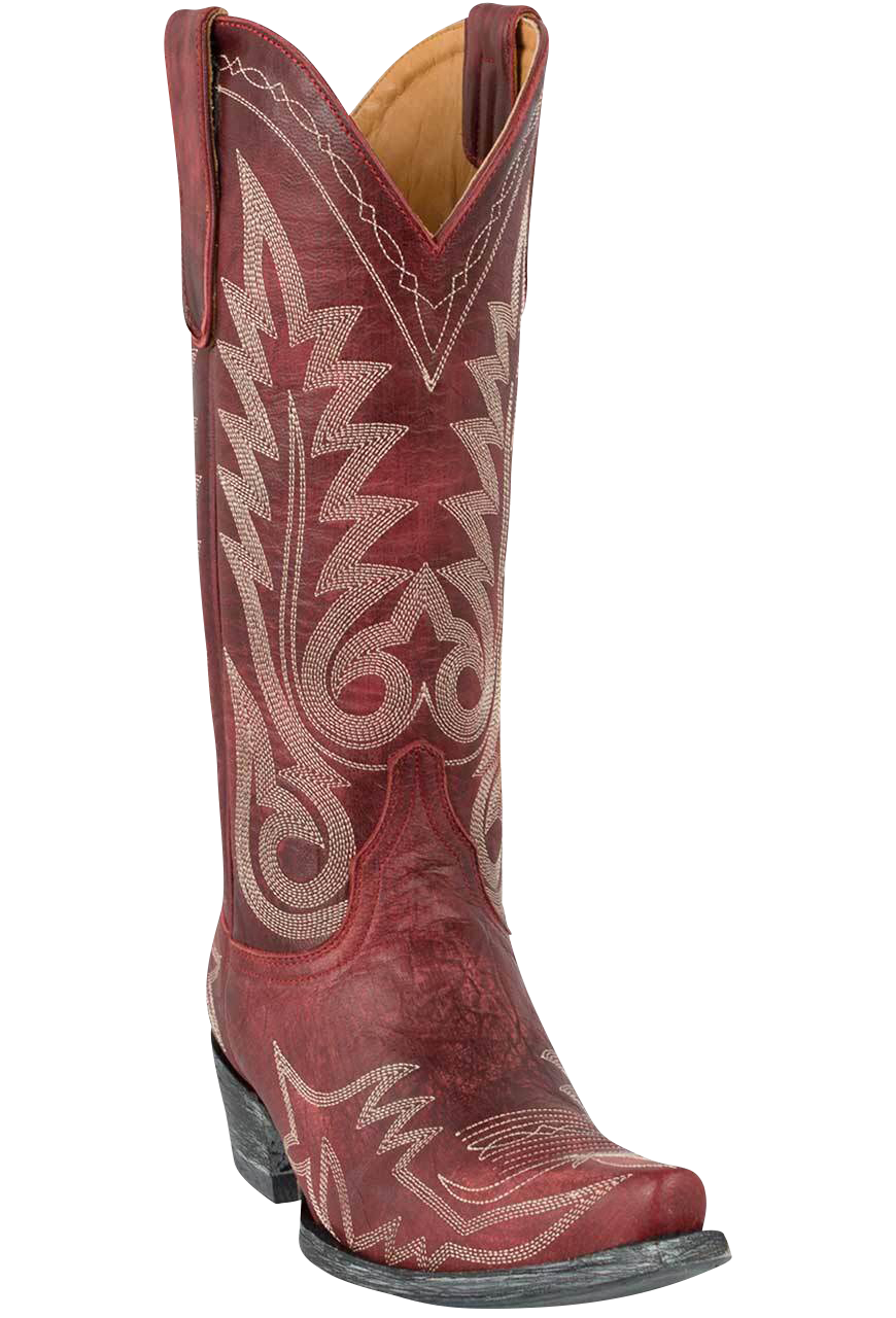 Old Gringo Women's Goat Nevada Cowgirl Boots - Red