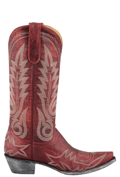 Old Gringo Women's Goat Nevada Cowgirl Boots - Red