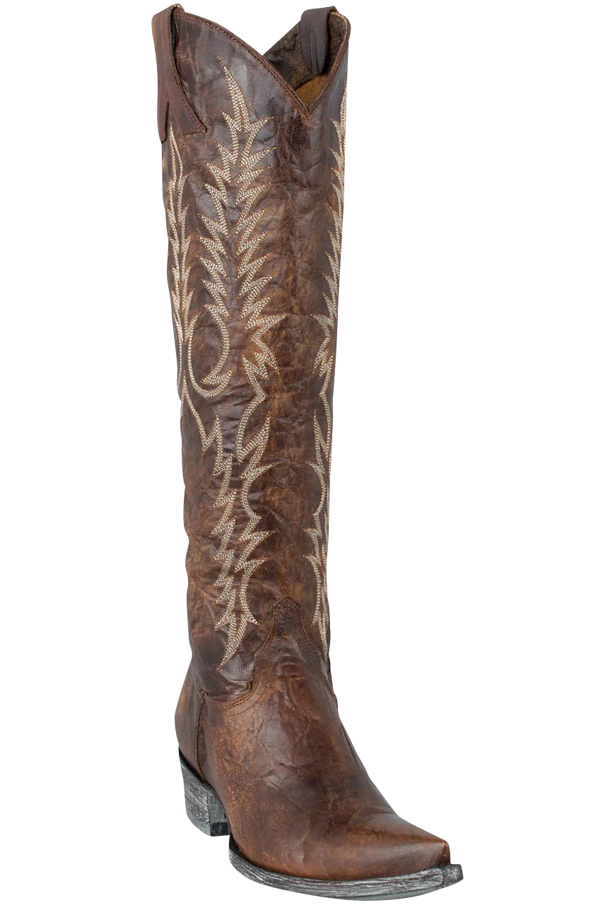 Old Gringo Women's Goat Mayra Cowgirl Boots - Brown