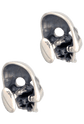Jeff Deegan Large Skull Cufflinks
