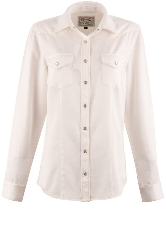 H Bar C Ranchwear White Brooklyn Shirt