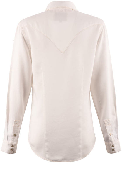 H Bar C Ranchwear White Brooklyn Shirt