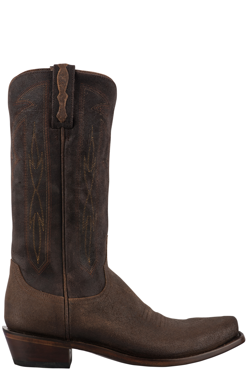 Lucchese Men's Brazos Boots - Whiskey Chocolate