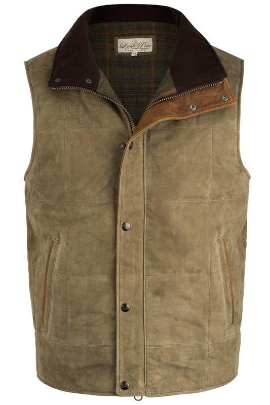 Lone Pine Olive Verona Calf Torino Vest