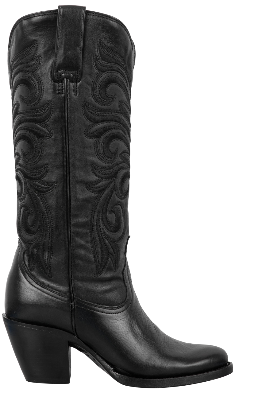 Lucchese Women's Laurelie Cowgirl Boots - Black