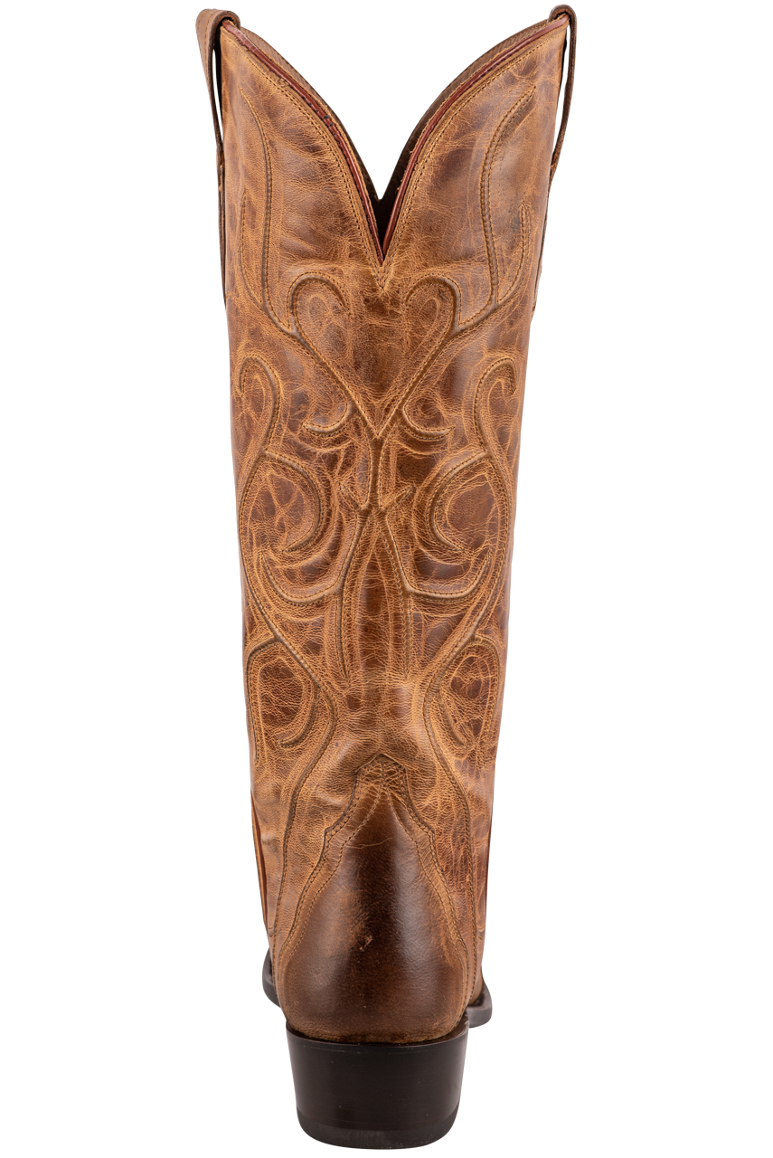 Lucchese Women's Mad Dog Patsy Cowgirl Boots - Tan