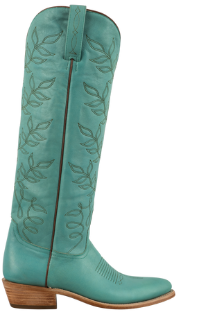 Lucchese Women's Turquoise Willow Cowgirl Boots