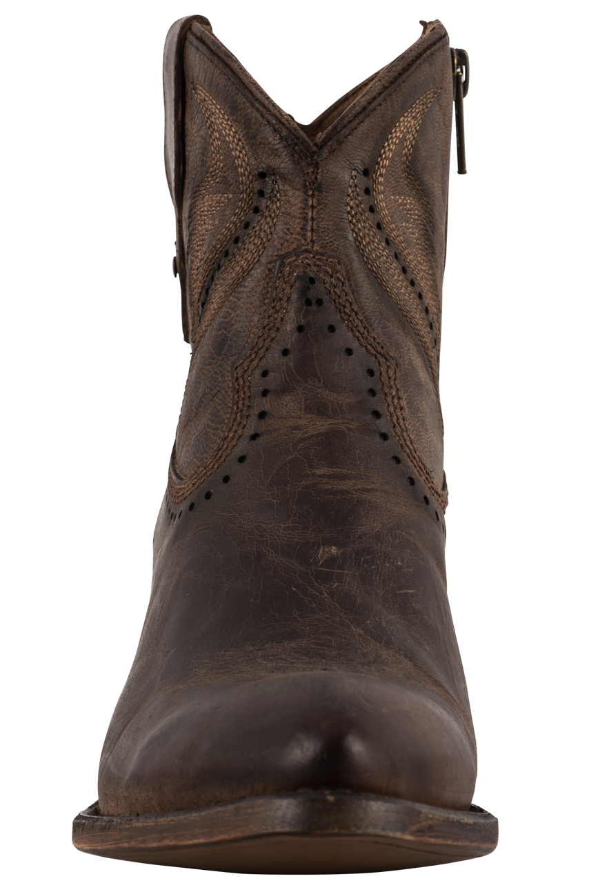 Lucchese Women's Sabine Cowgirl Boots - Brown