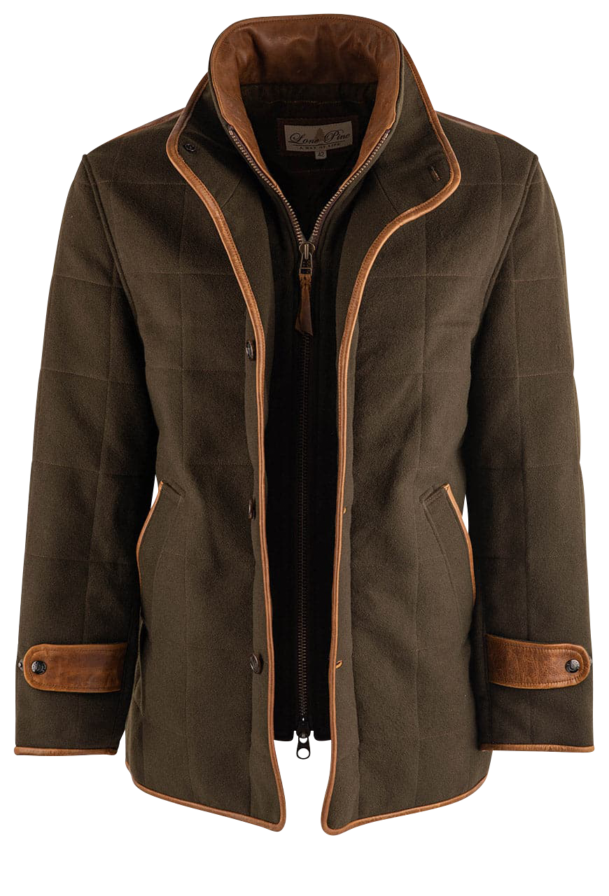 Lone Pine Geneva Olive Cashmere Western Coat | Pinto Ranch