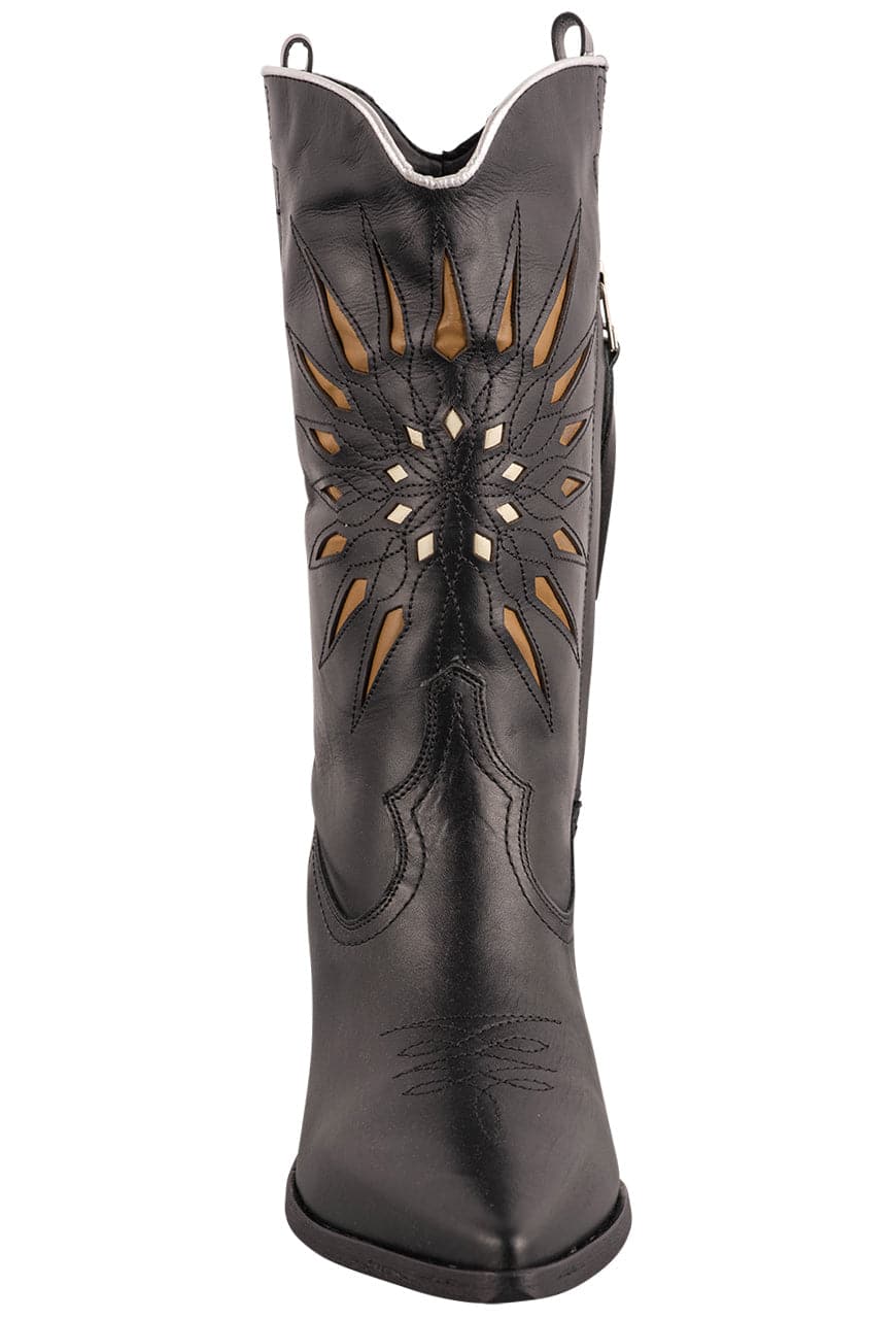 Golo Women's Mae Calf Noir Boots - Black