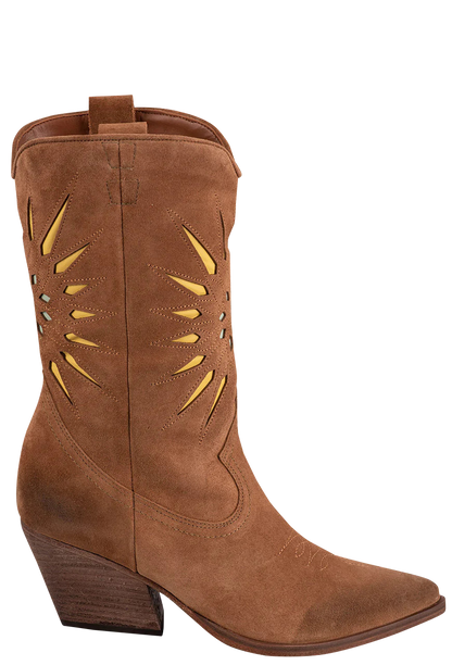 Golo Women's Leather Mae Suede Boots - Brown