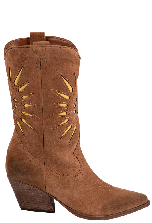 Golo Women's Leather Mae Suede Boots - Brown