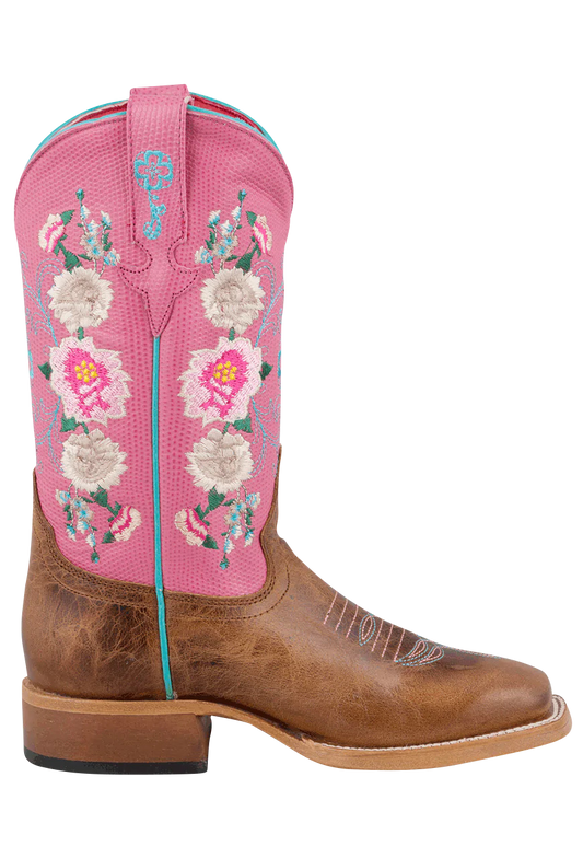 Macie Bean Rose Lizard Print Boots