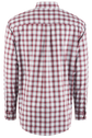Cinch Red & Navy Plaid Button-Front Shirt
