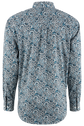 Cinch White & Blue Paisley Button-Front Shirt