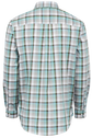 Cinch Plaid Button-Front Shirt - Blue & Brown