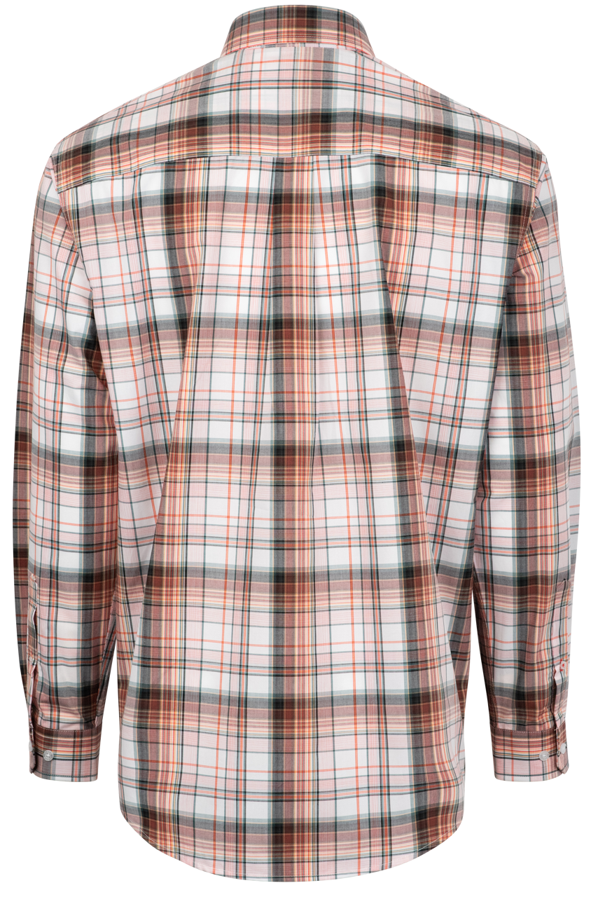 Cinch Woven Plaid Button-Front Shirt - Multi