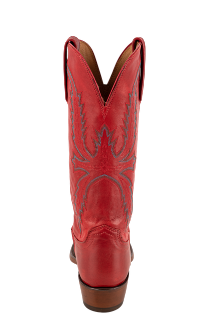 Lucchese Red Savannah Cowgirl Boots Pinto Ranch