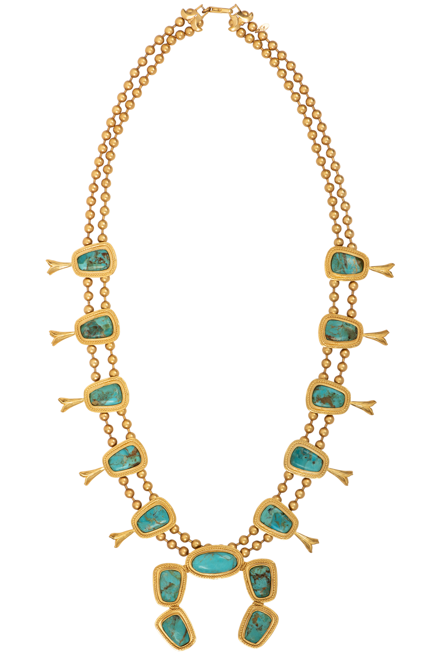 Christina Greene Squash Blossom Necklace