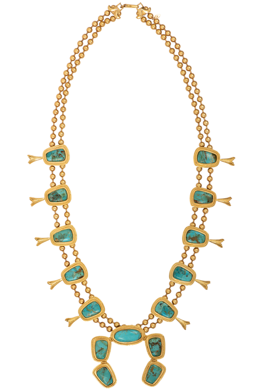 Christina Greene Squash Blossom Necklace