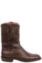 Black Jack Men's Jack Nicotine Roper Cowboy Boots - Chocolate
