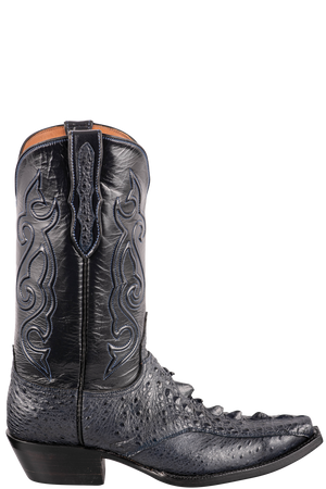 Black Jack Men's Exclusive Snapping Turtle Cowboy Boots - Navy