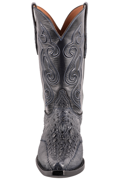 Black Jack Men's Exclusive Snapping Turtle Cowboy Boots - Navy