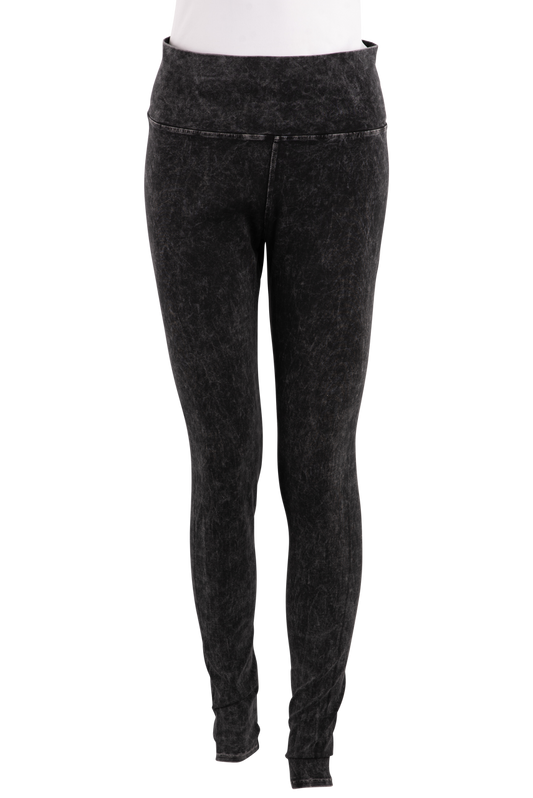 Pat Dahnke Distressed Leggings - Black