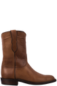 Black Jack Men's Burnished Roper Cowboy Boots - Peanut Brown