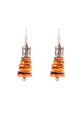 Sweet Tea Jewelry Orange Triangle Spiney Set