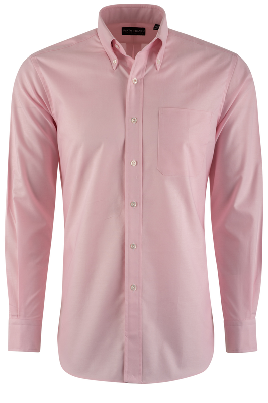 Pinto Ranch YY Collection Pink Oxford Button-Front Shirt