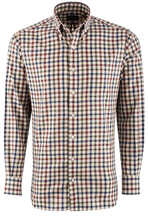 Pinto Ranch YY Collection Classic Sport Shirt - Red & Blue Check