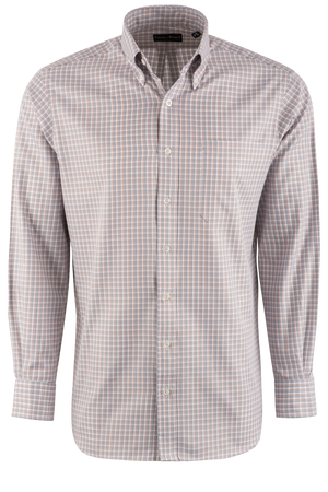 Pinto Ranch YY Collection Classic Sport Shirt - White Multi Check