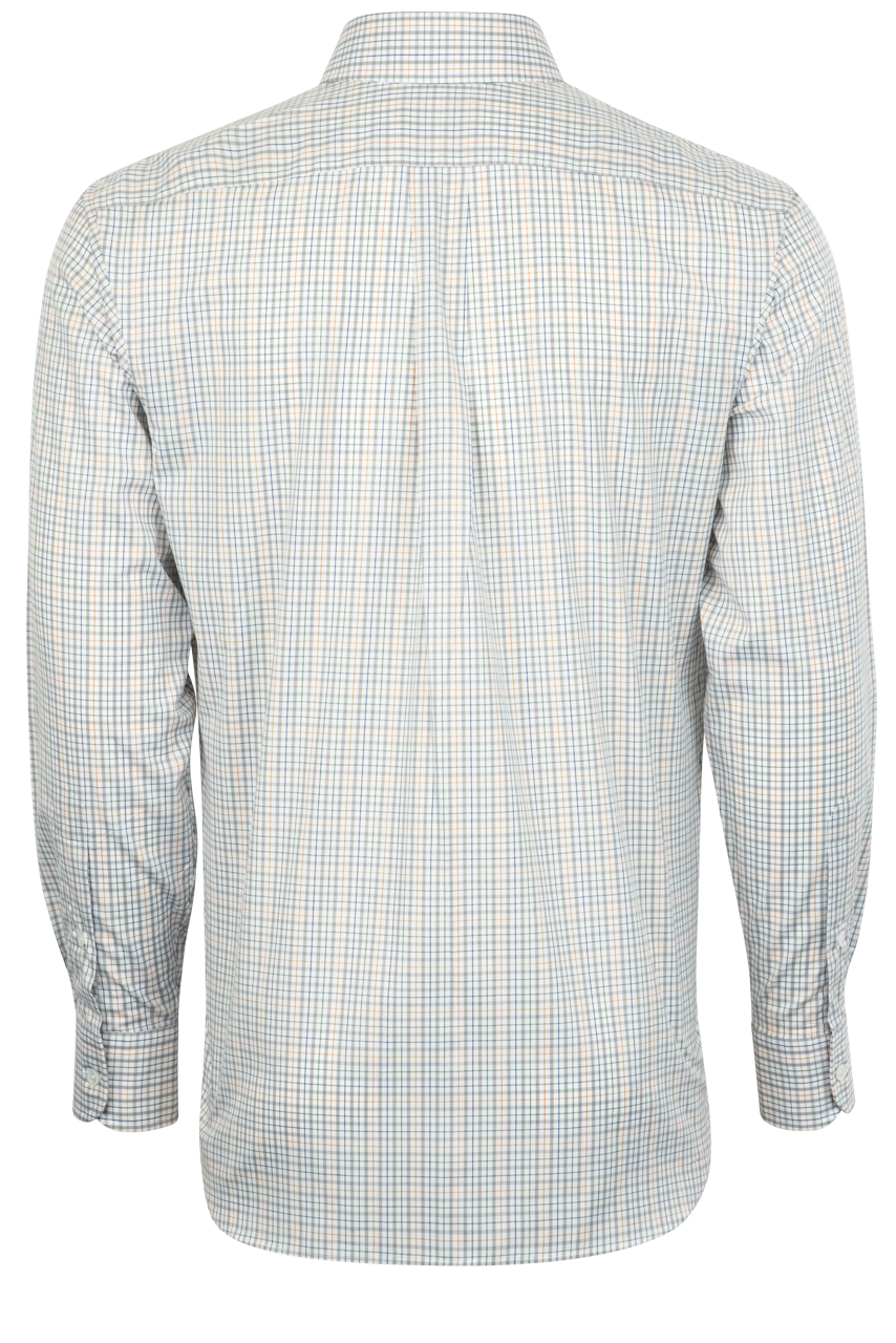 Pinto Ranch YY Collection Button-Front Sport Shirt - Gray Check