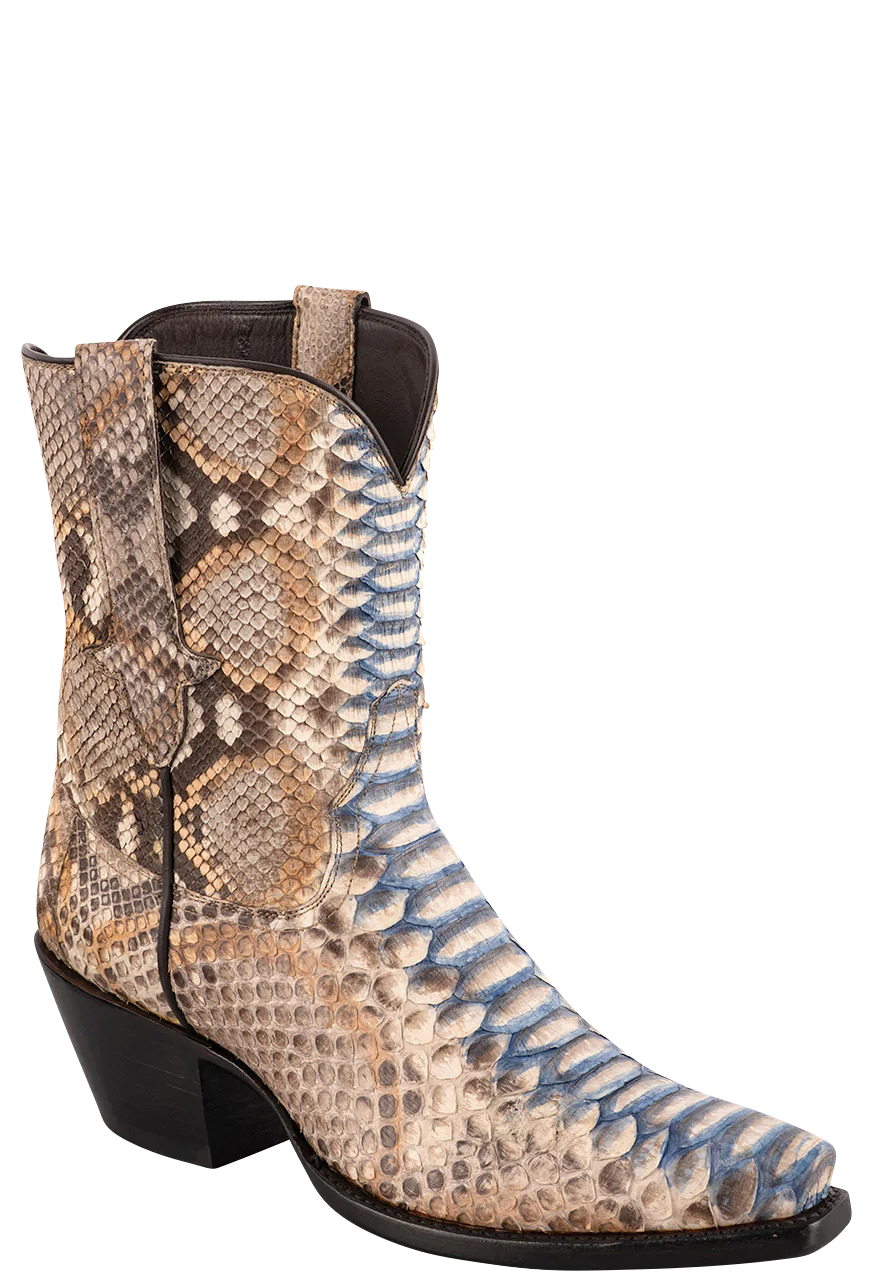 Women's snakeskin cowboy boots online