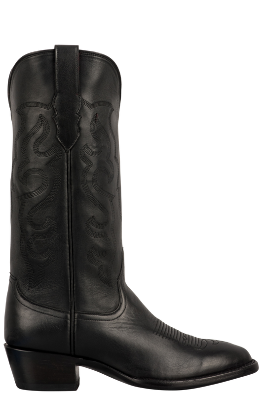 Stallion Women's Amanda Calf Cowgirl Boots - Black